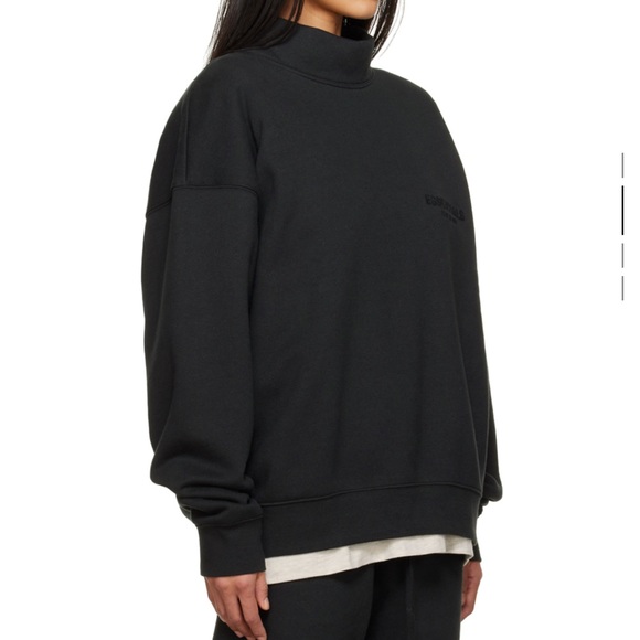 Essentials fear of god oversized mock neck sweatshirt - Picture 3 of 4